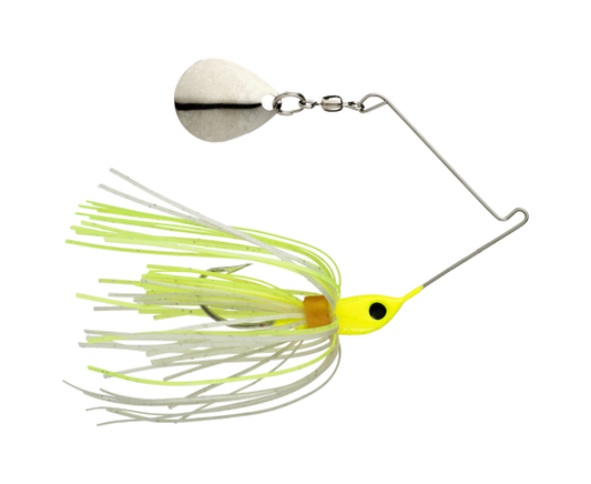 Strike King Micro-King Spinnerbait 1/16oz Chartreuse White MC-104