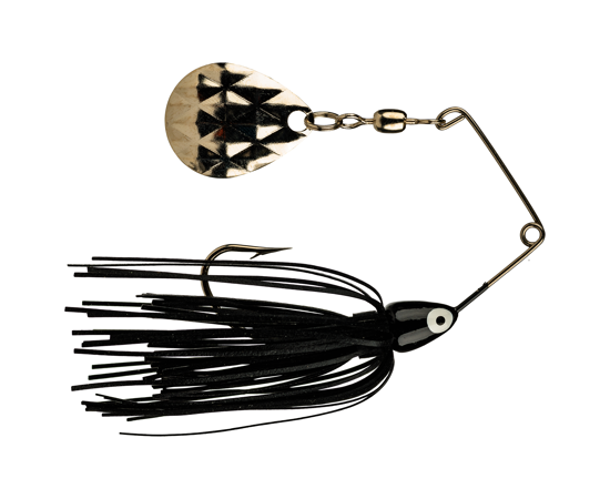 Strike King Mini-King Spinnerbait 1/8oz Blk MK-10G