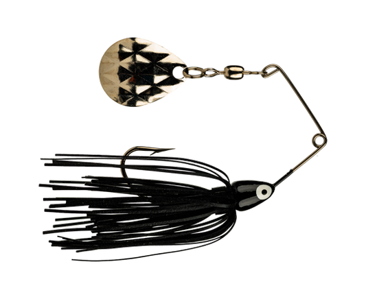 Strike King Mini-King Spinnerbait 1/8oz Blk MK-10G