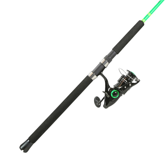Okuma Cat Slayer 7'6" MH Spinning Combo Neon Green
