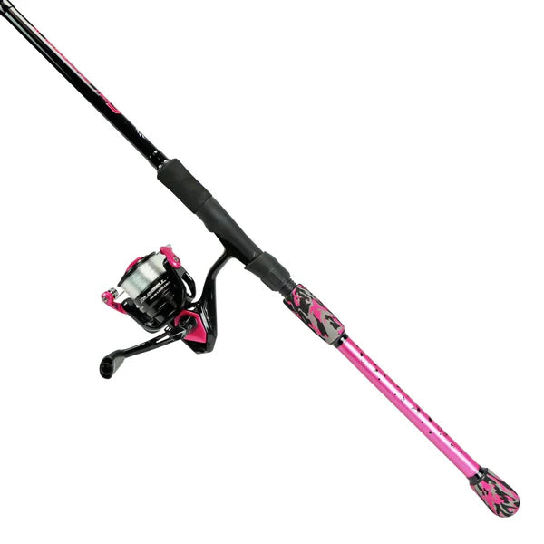 Okuma Fin Chaser X "A" 6' ML Spinning Combo Pink