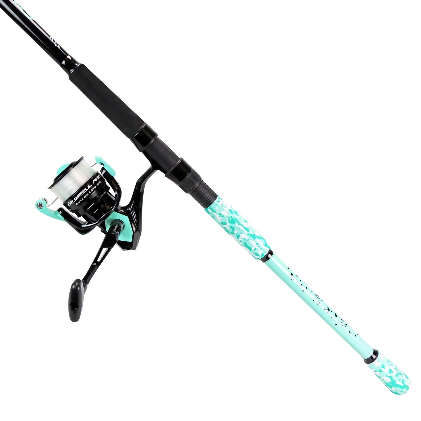 Okuma Fin Chaser X 7' MH Spinning Combo Sea Foam