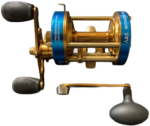 A&S PC-6000 Baitcast Reel AQUA