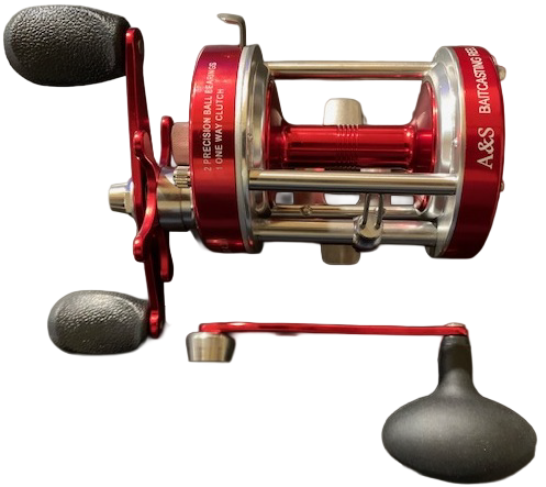 A&S PC-6000 Baitcast Reel RED