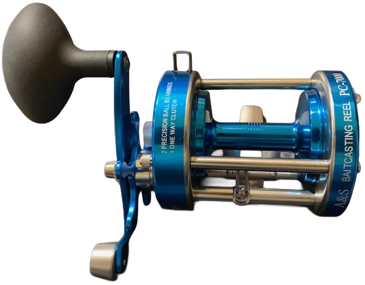 A&S PC-7000 Baitcast Reel AQUA