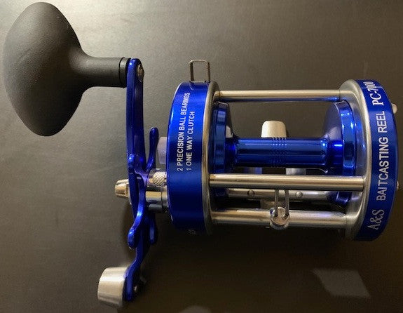 A&S PC-7000 Baitcast Reel BLUE
