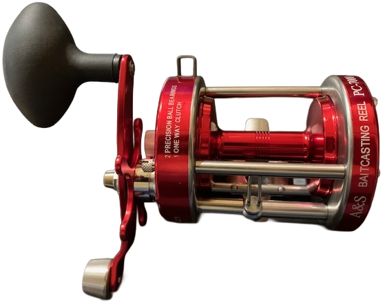 A&S PC-7000 Baitcast Reel RED