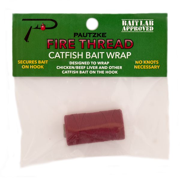 Pautzke Catfish Fire Thread Blood Red