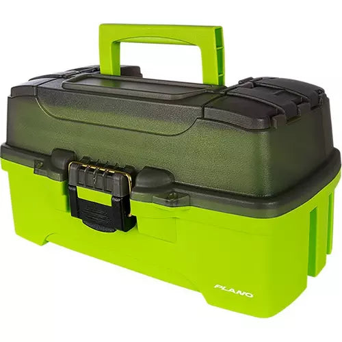 Plano One Tray Tackle Box Transparent Smoke/Green
