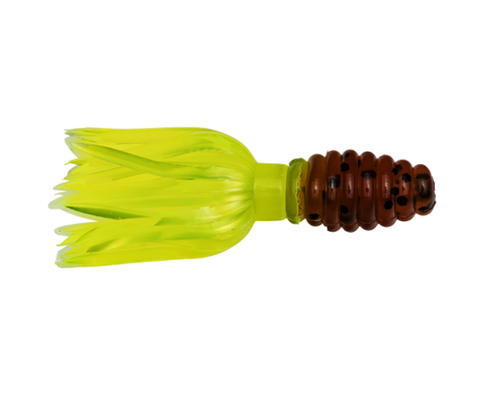 Strike King 1 3/4" Crappie Thunder Pumpkinseed Chartreuse Pack of 15