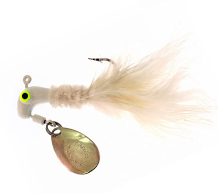 Road Runner Marabou Lures Card of 12 1/32oz 1001 001 White