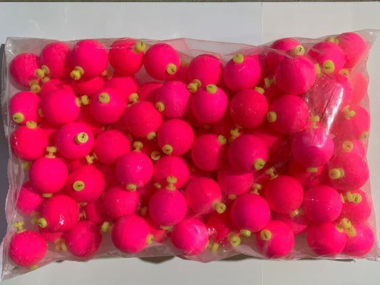Comal 1.25" Round Snap-On Float 100 Count SS125 Assorted Colors
