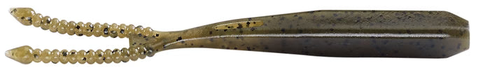 Spro Pin Tail Minnow 2.75" Green Pumpkin Pack of 8