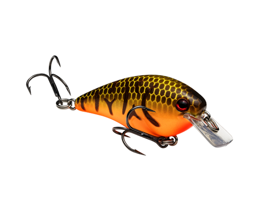 Strike King KVD Square Bill 1.0 Crankbait Brown Orange Belly Craw