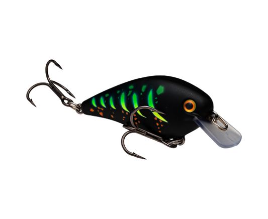 Strike King KVD Square Bill 1.0 Crankbait Wicked Firetiger