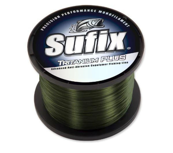 Sufix Tritanium Plus Monofilament Dark Green Fishing Line