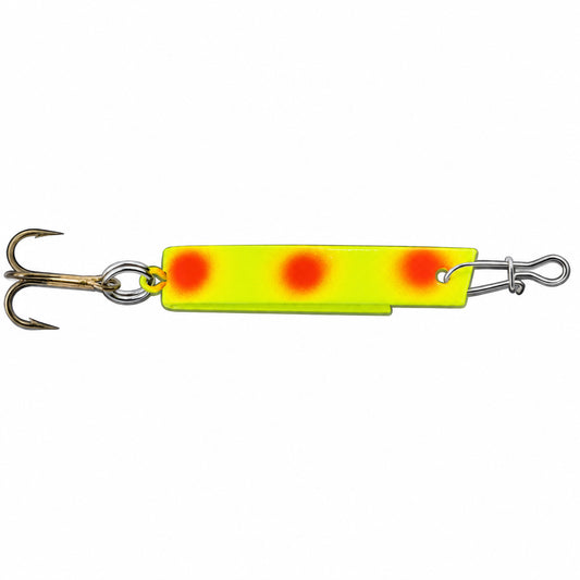 Luhr Jensen Super Duper 1 1/8" Chart/Fire Dot