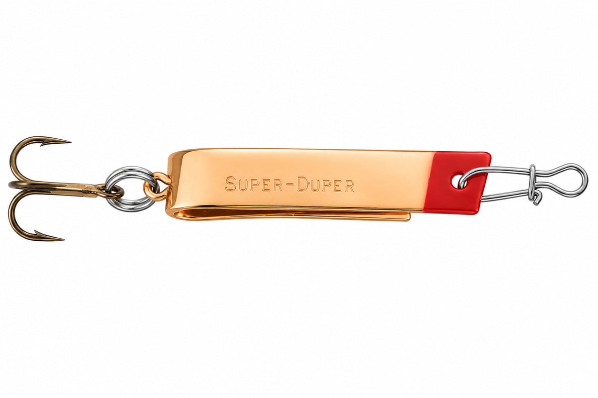 Luhr Jensen Super Duper 1" Copper/Red Head