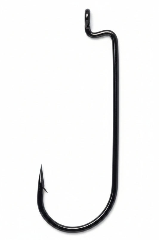VMC 1/0 Round Bend Worm Hook Pack of 14