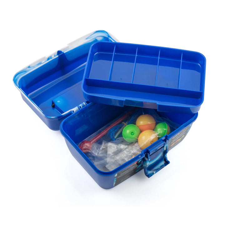 Worm Gear 88-Piece Loaded Tackle Box Kit