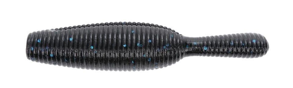 Yamamoto 3.5" Yamatanuki Pack of 8 Heavy Blk w/Large Blue Flake
