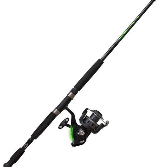Zebco Bite Alert 7FT 2PC Medium Heavy Spinning Combo