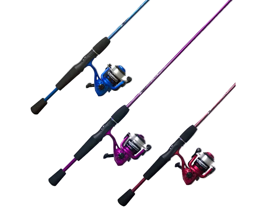 Zebco Slingshot 5'6" Spinning Combo Assorted Colors