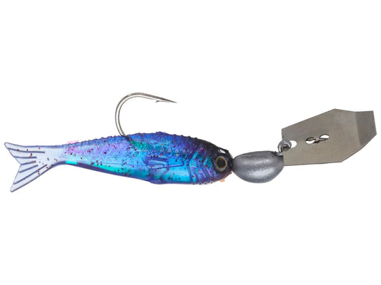 Zman Flashback Mini 1/16oz Silver/Blue